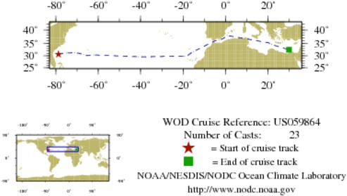NODC Cruise US-59864 Information