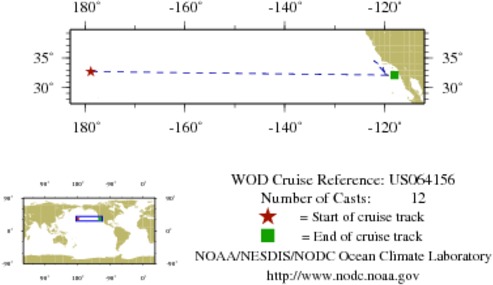 NODC Cruise US-64156 Information