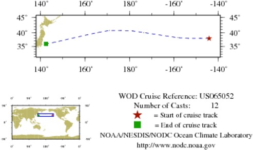 NODC Cruise US-65052 Information