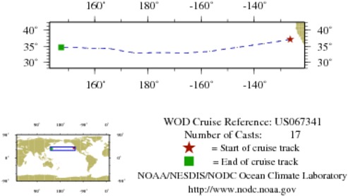 NODC Cruise US-67341 Information