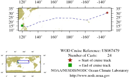 NODC Cruise US-67479 Information