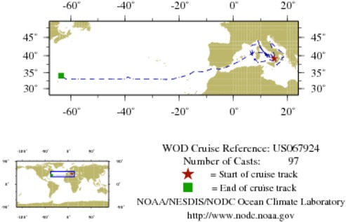 NODC Cruise US-67924 Information
