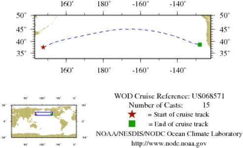 NODC Cruise US-68571 Information
