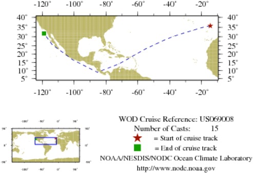 NODC Cruise US-69008 Information