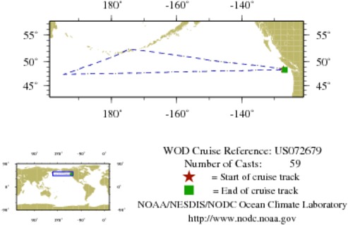 NODC Cruise US-72679 Information