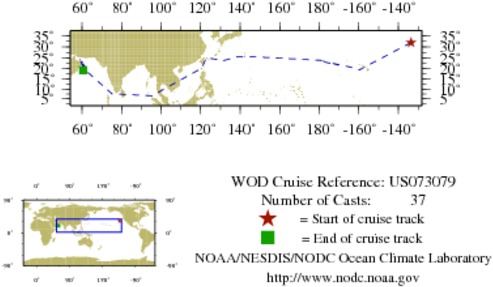 NODC Cruise US-73079 Information