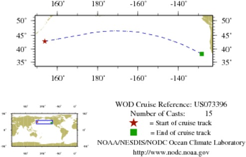NODC Cruise US-73396 Information