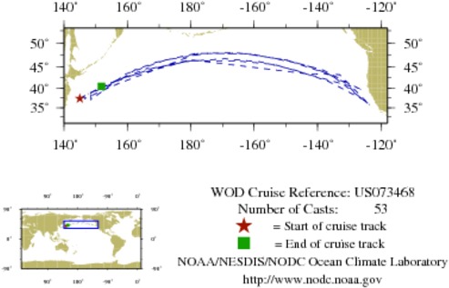 NODC Cruise US-73468 Information