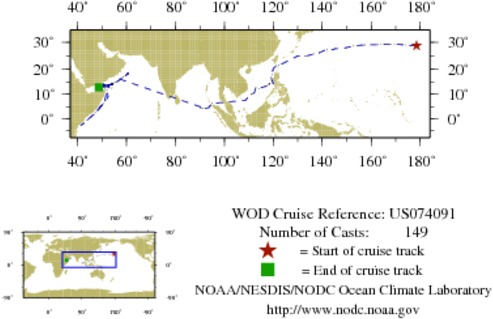 NODC Cruise US-74091 Information