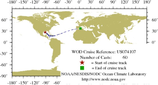 NODC Cruise US-74107 Information