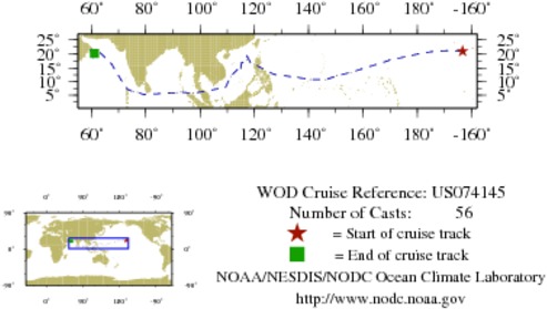 NODC Cruise US-74145 Information