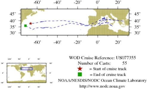 NODC Cruise US-77355 Information