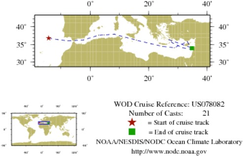 NODC Cruise US-78082 Information