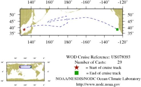 NODC Cruise US-78093 Information