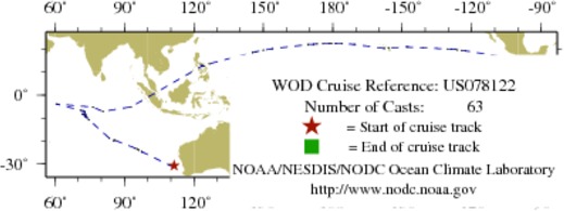 NODC Cruise US-78122 Information