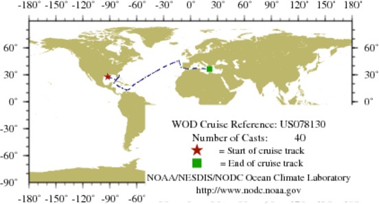 NODC Cruise US-78130 Information