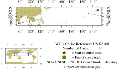NODC Cruise US-78180 Information