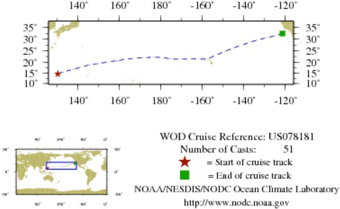 NODC Cruise US-78181 Information
