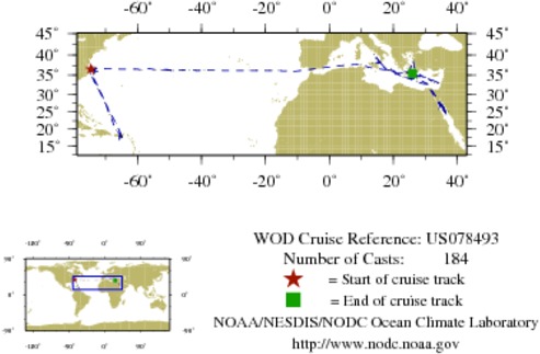 NODC Cruise US-78493 Information