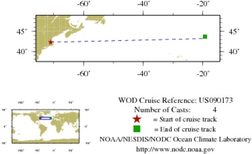 NODC Cruise US-90173 Information