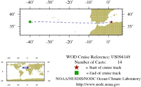 NODC Cruise US-94148 Information