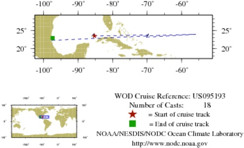NODC Cruise US-95193 Information