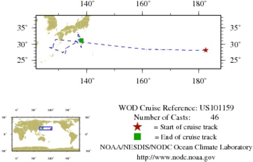 NODC Cruise US-101159 Information