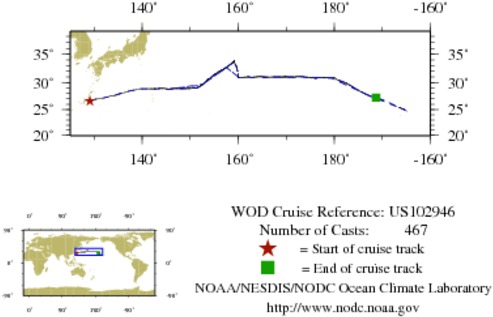 NODC Cruise US-102946 Information
