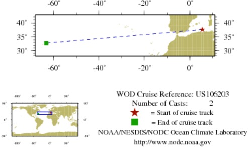 NODC Cruise US-106203 Information