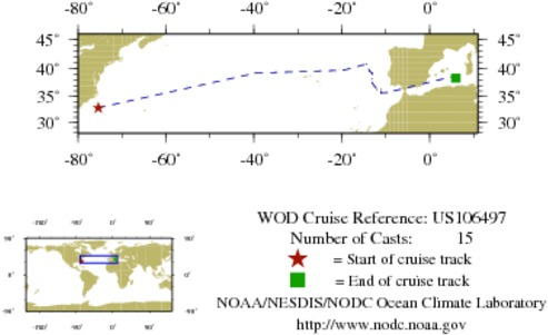 NODC Cruise US-106497 Information