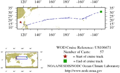 NODC Cruise US-106671 Information