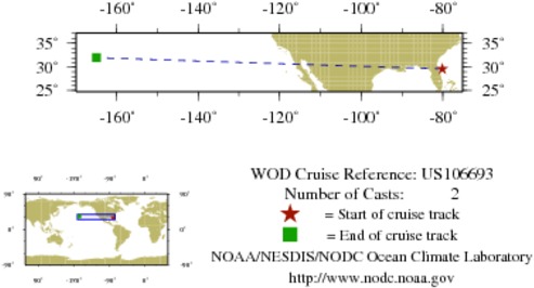 NODC Cruise US-106693 Information