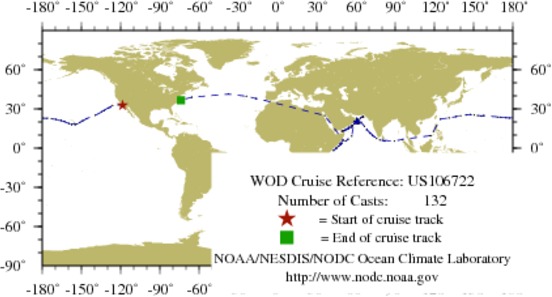 NODC Cruise US-106722 Information