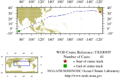 NODC Cruise US-106895 Information