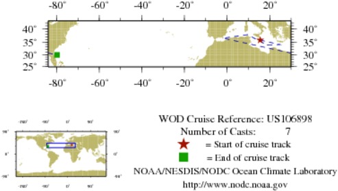 NODC Cruise US-106898 Information