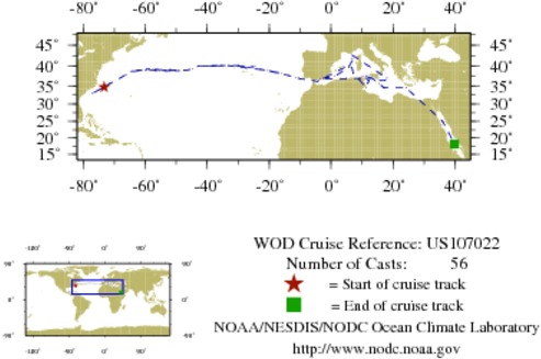NODC Cruise US-107022 Information