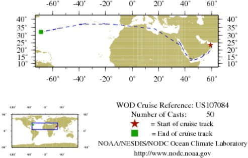 NODC Cruise US-107084 Information