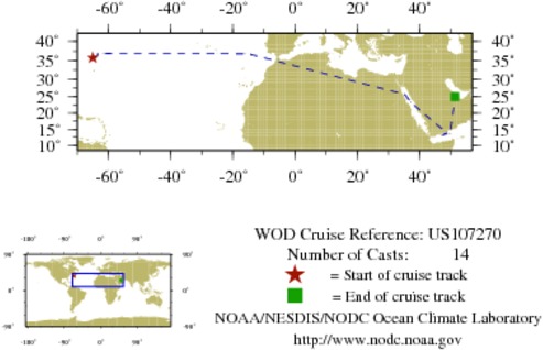 NODC Cruise US-107270 Information