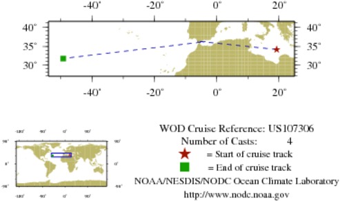 NODC Cruise US-107306 Information