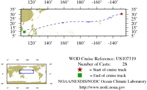 NODC Cruise US-107319 Information