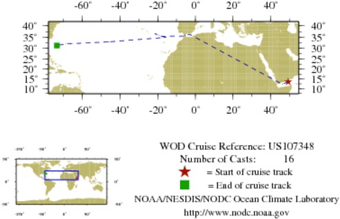 NODC Cruise US-107348 Information