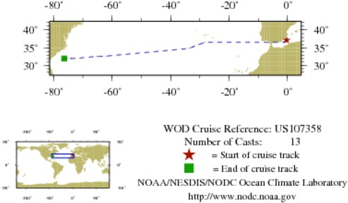 NODC Cruise US-107358 Information
