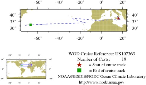 NODC Cruise US-107363 Information