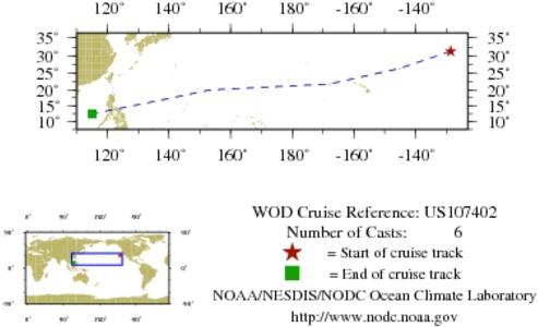 NODC Cruise US-107402 Information