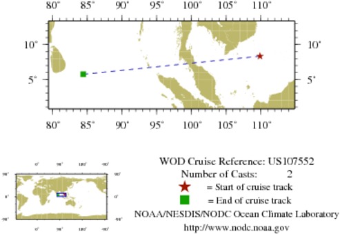 NODC Cruise US-107552 Information