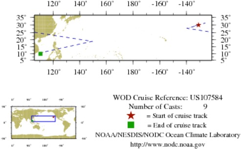 NODC Cruise US-107584 Information