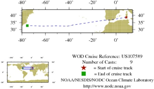 NODC Cruise US-107589 Information
