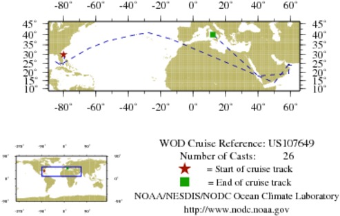 NODC Cruise US-107649 Information