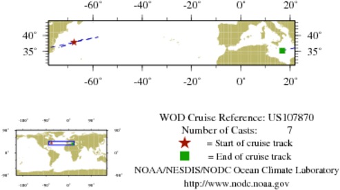 NODC Cruise US-107870 Information