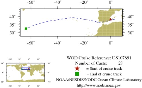 NODC Cruise US-107891 Information